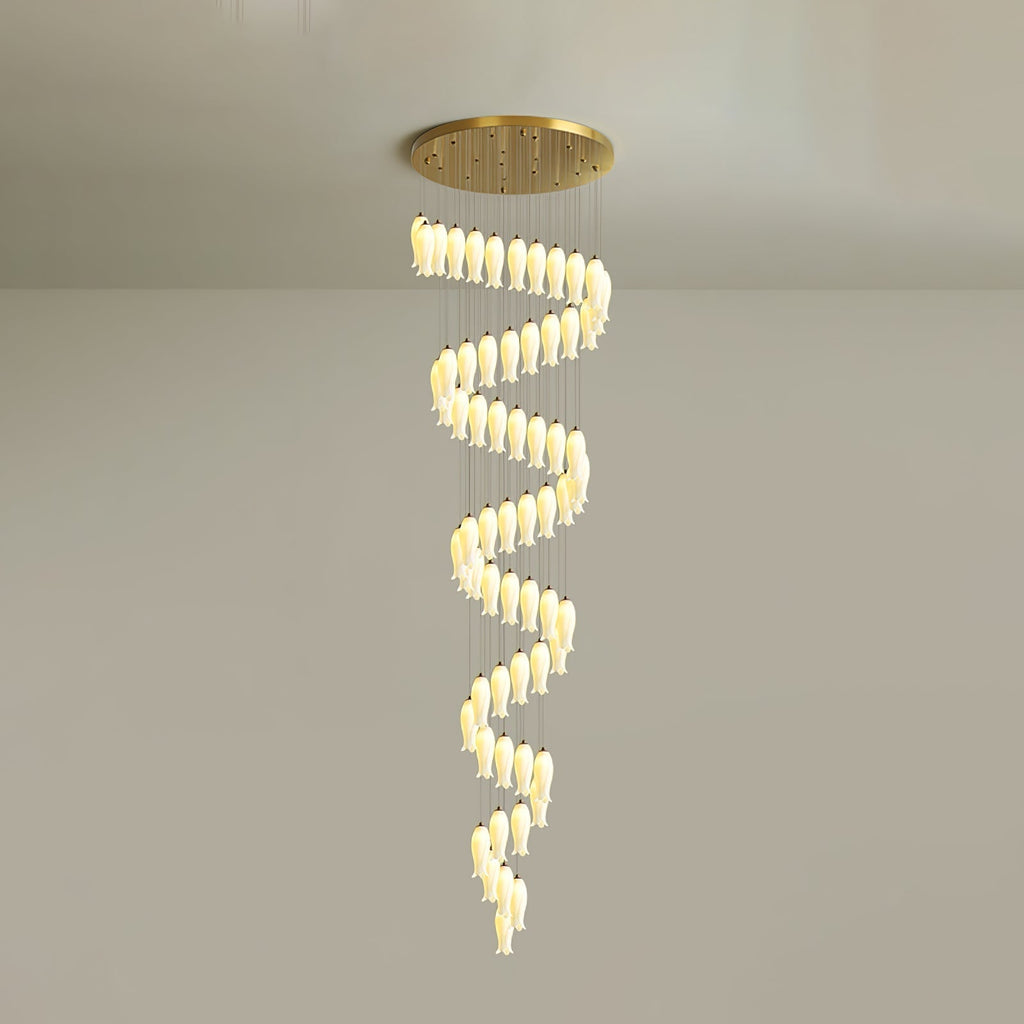 Grevera Ceramic Chandelier-Moonnatur