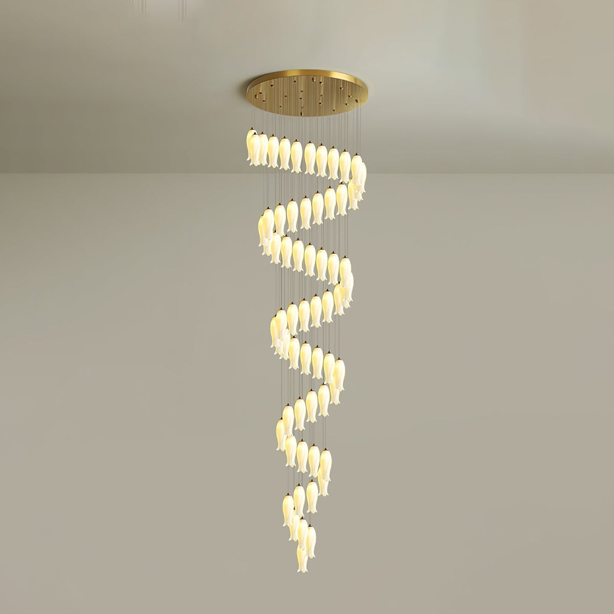 Grevera Ceramic Chandelier-Moonnatur
