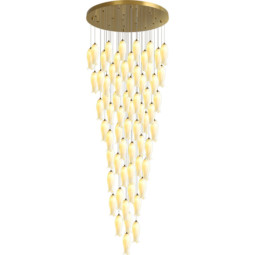 Grevera Ceramic Chandelier-Moonnatur