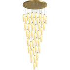 Grevera Ceramic Chandelier-Moonnatur