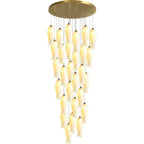 Grevera Ceramic Chandelier-Moonnatur