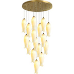 Grevera Ceramic Chandelier-Moonnatur