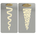 Grevera Ceramic Chandelier-Moonnatur
