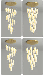 Grevera Ceramic Chandelier-Moonnatur