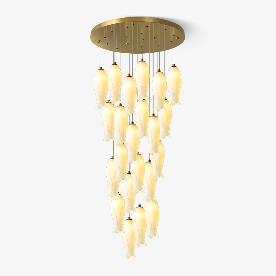 Grevera Ceramic Chandelier-Moonnatur