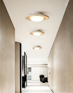 Aberford Travertine Ceiling Light-Moonnatur