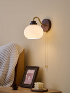 Rhodenune Glass Wall Light-Moonnatur
