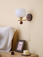 Rhodenune Glass Wall Light-Moonnatur