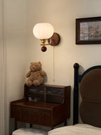Rhodenune Glass Wall Light-Moonnatur