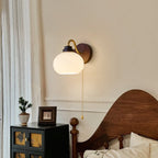 Rhodenune Glass Wall Light-Moonnatur