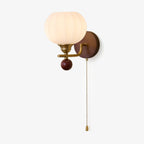 Rhodenune Glass Wall Light-Moonnatur