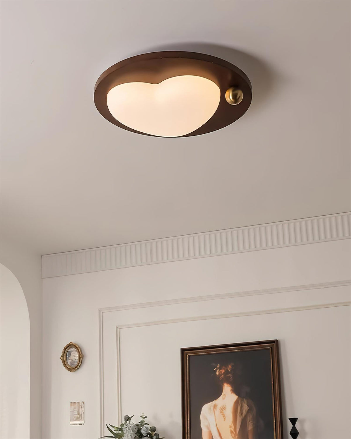 Farnelelyn Acrylic Ceiling Light-Moonnatur