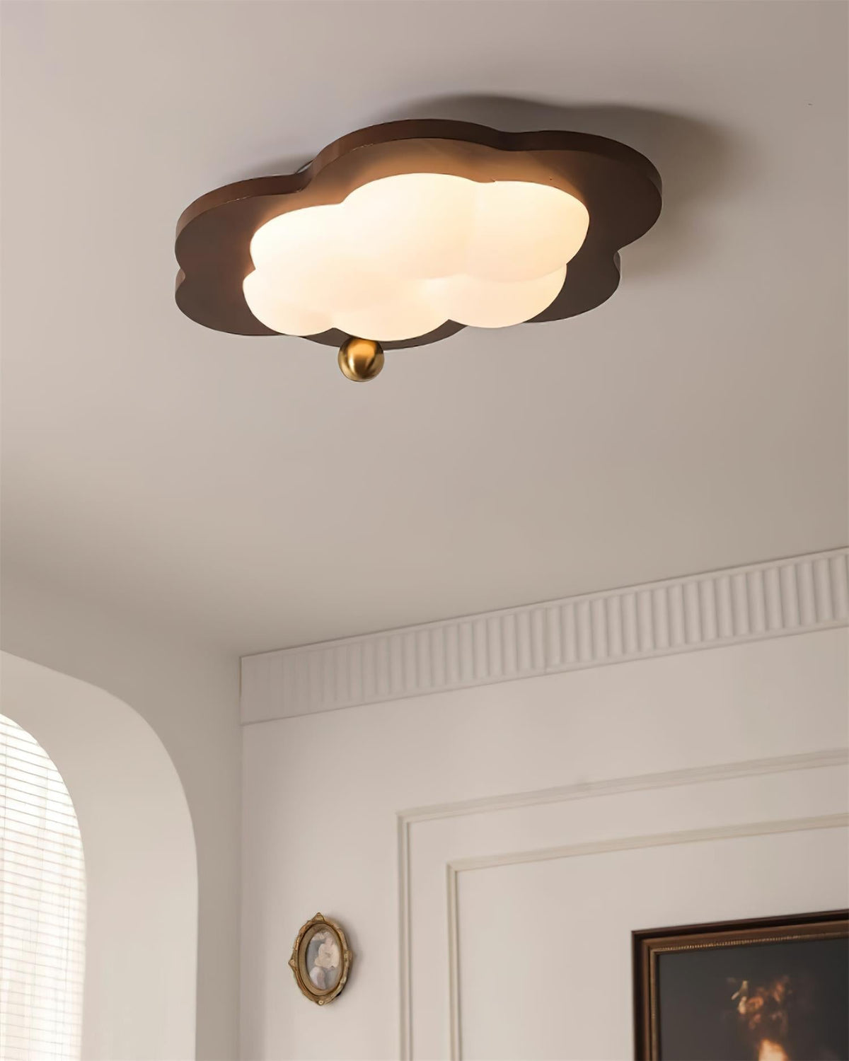 Farnelelyn Acrylic Ceiling Light-Moonnatur