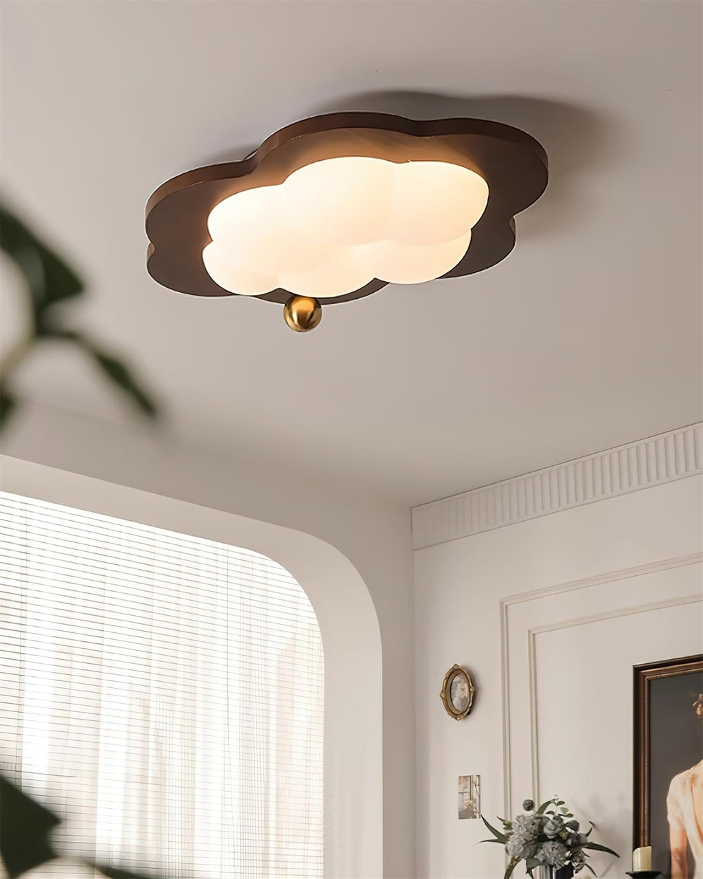 Farnelelyn Acrylic Ceiling Light-Moonnatur