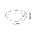 Farnelelyn Acrylic Ceiling Light-Moonnatur