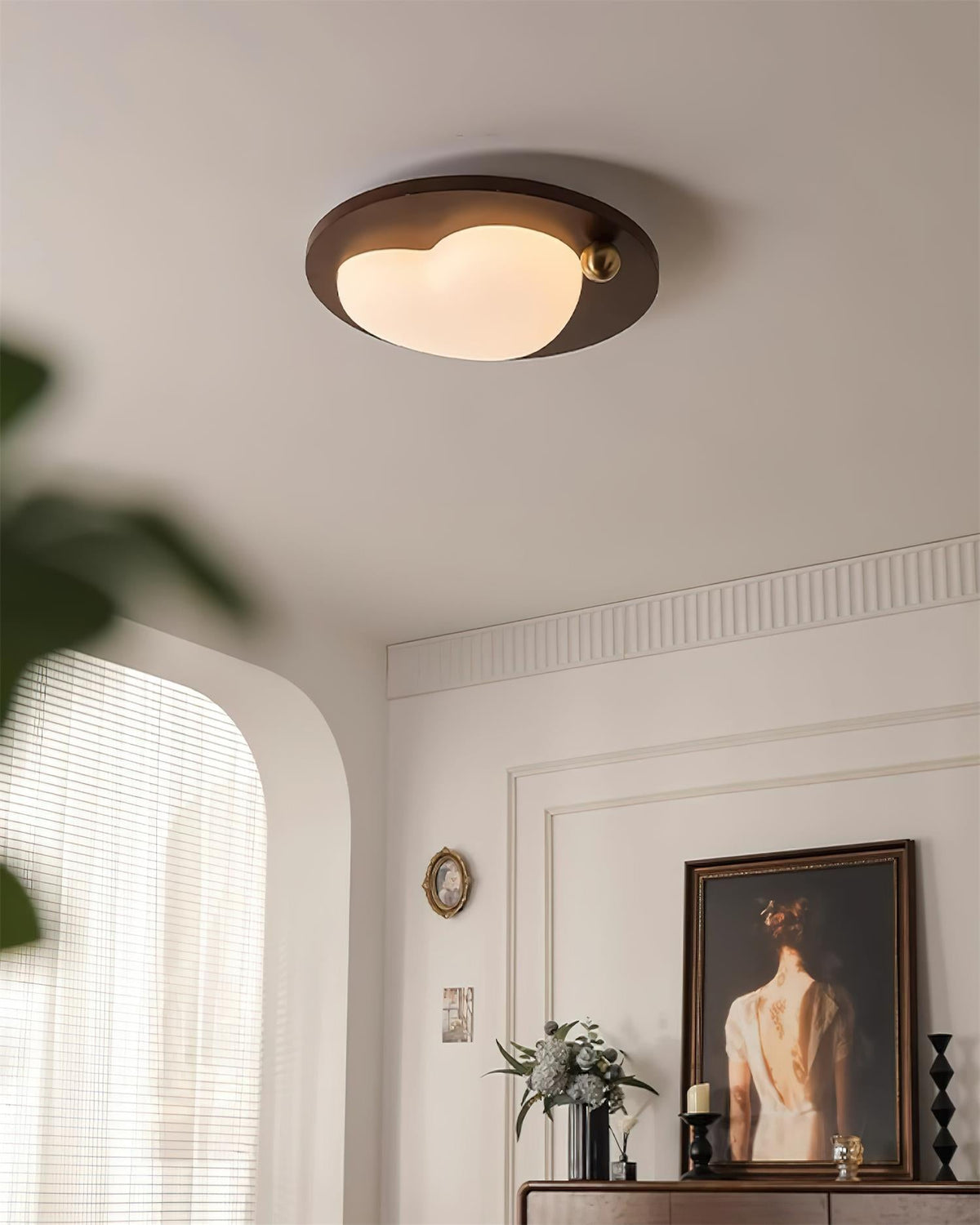 Farnelelyn Acrylic Ceiling Light-Moonnatur