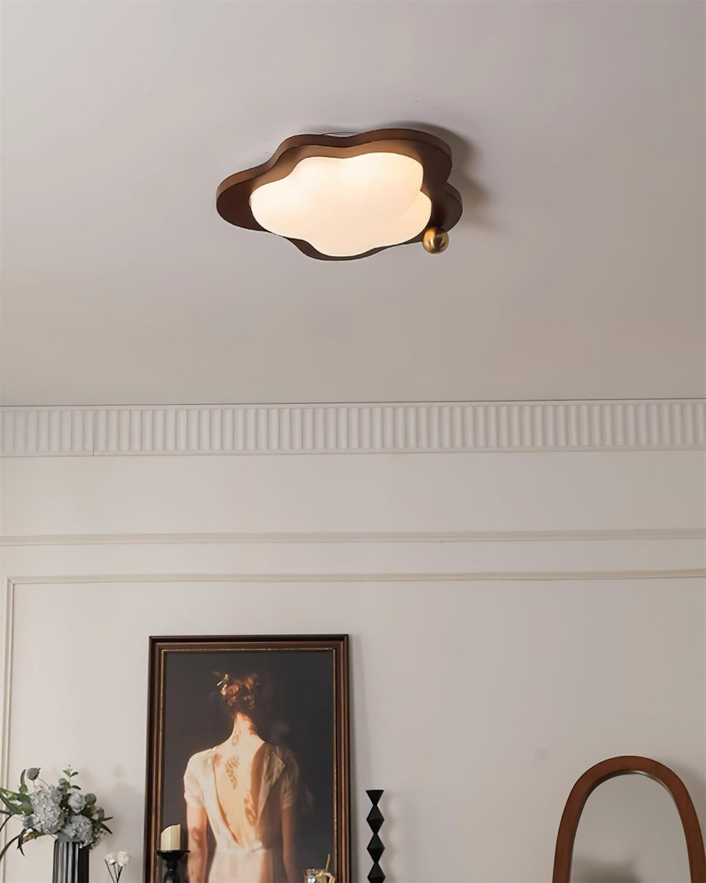 Farnelelyn Acrylic Ceiling Light-Moonnatur