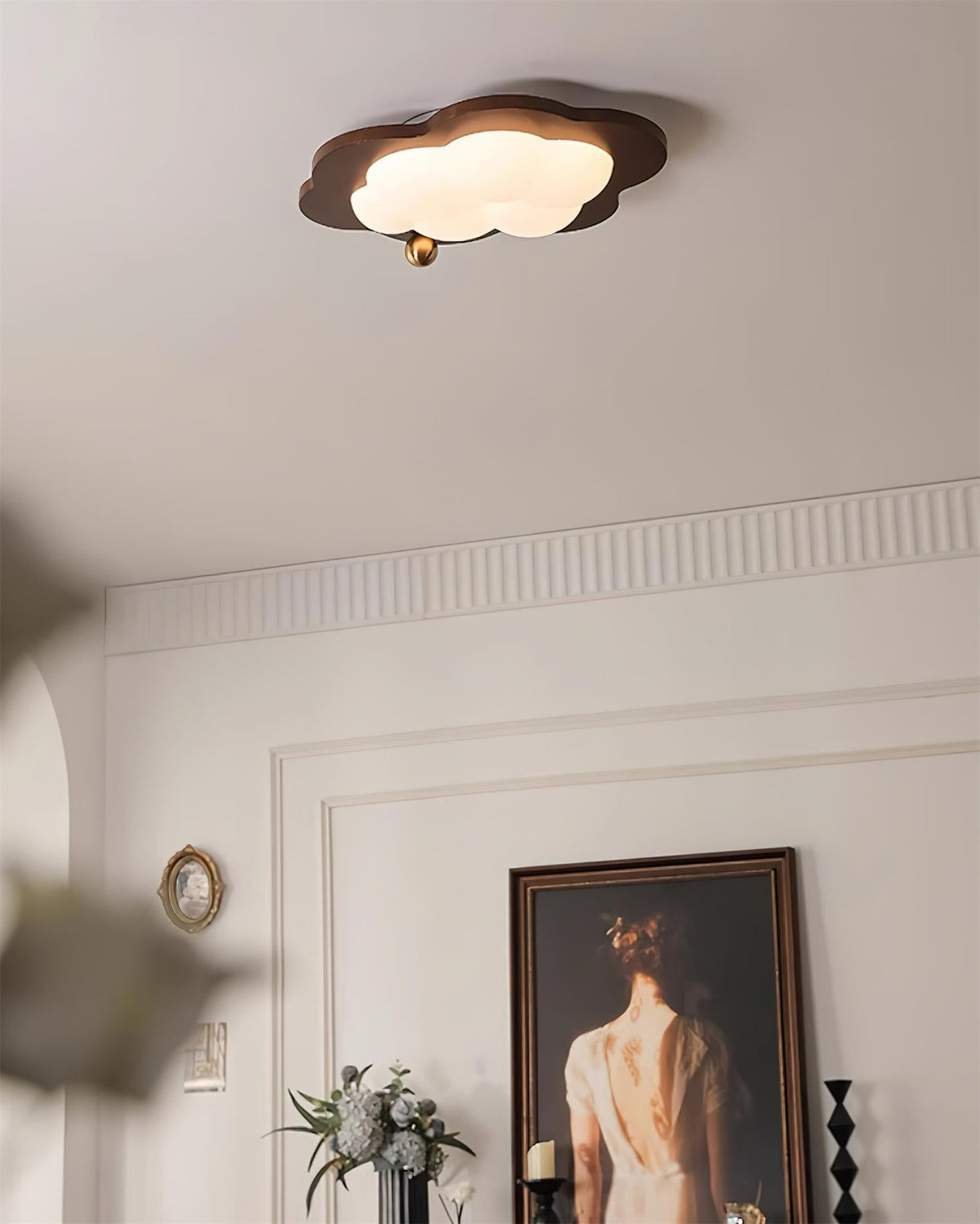 Farnelelyn Acrylic Ceiling Light-Moonnatur