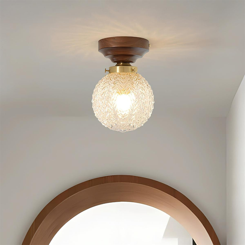 Zorrenrose Glass Ceiling Light-Moonnatur