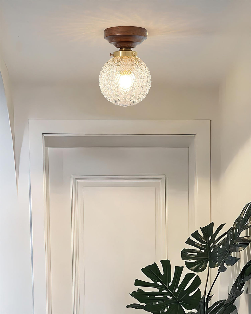 Zorrenrose Glass Ceiling Light-Moonnatur
