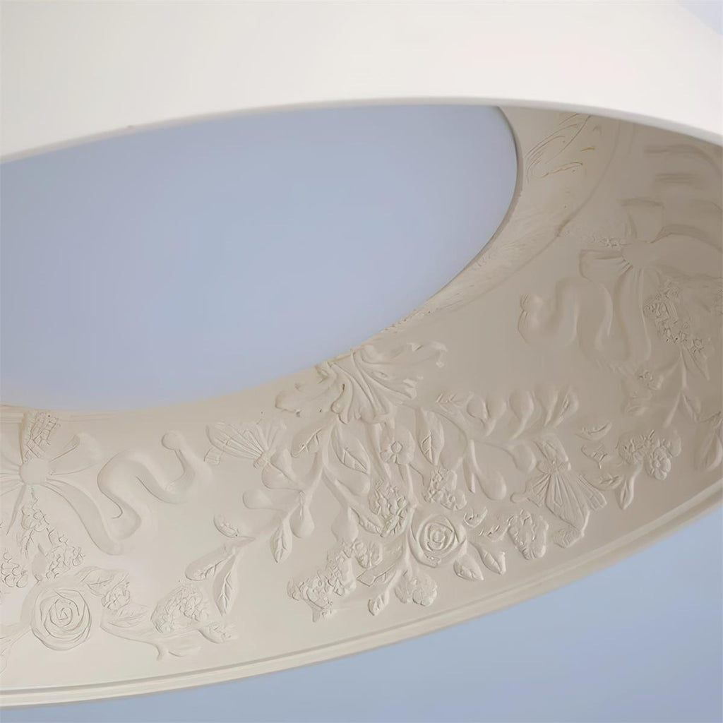 Baldenelle Resin Ceiling Light-Moonnatur
