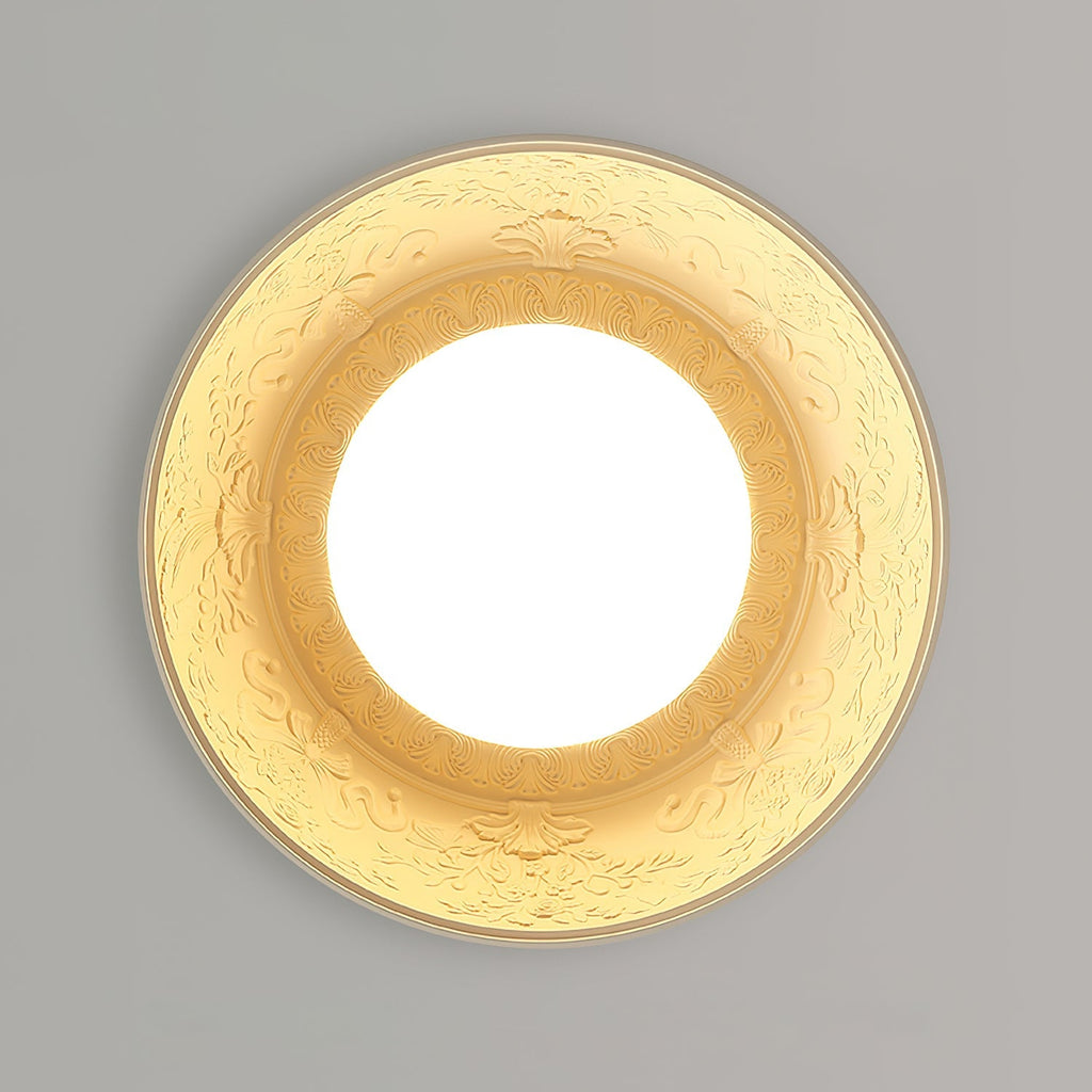Baldenelle Resin Ceiling Light-Moonnatur