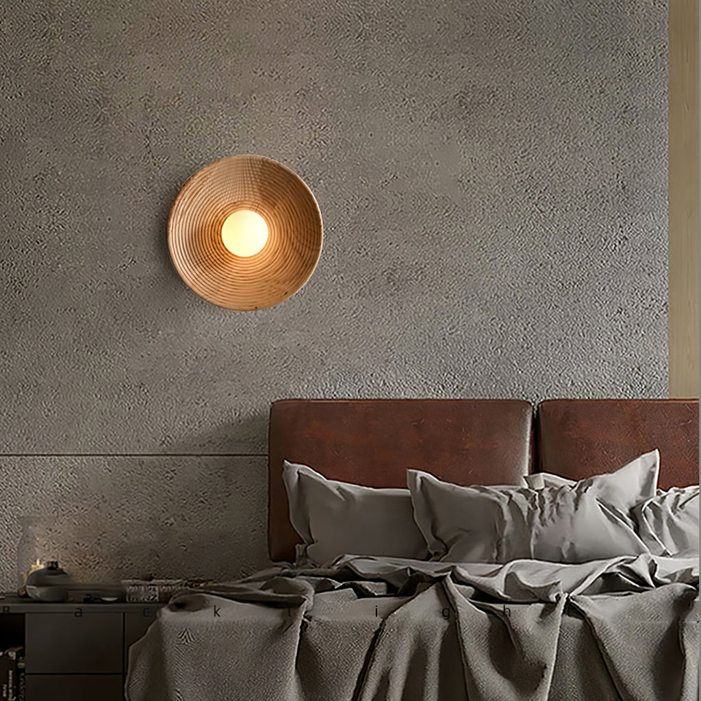 Alwynina Wood Wall Light-Moonnatur