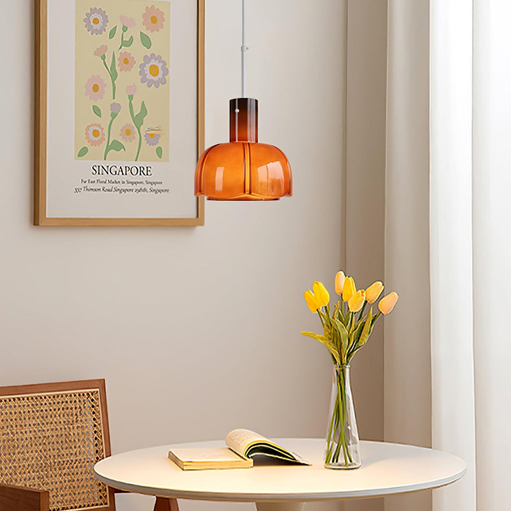 Maeliel Glass Pendant Light-Moonnatur