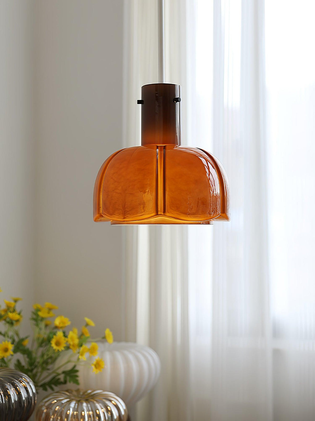 Maeliel Glass Pendant Light-Moonnatur