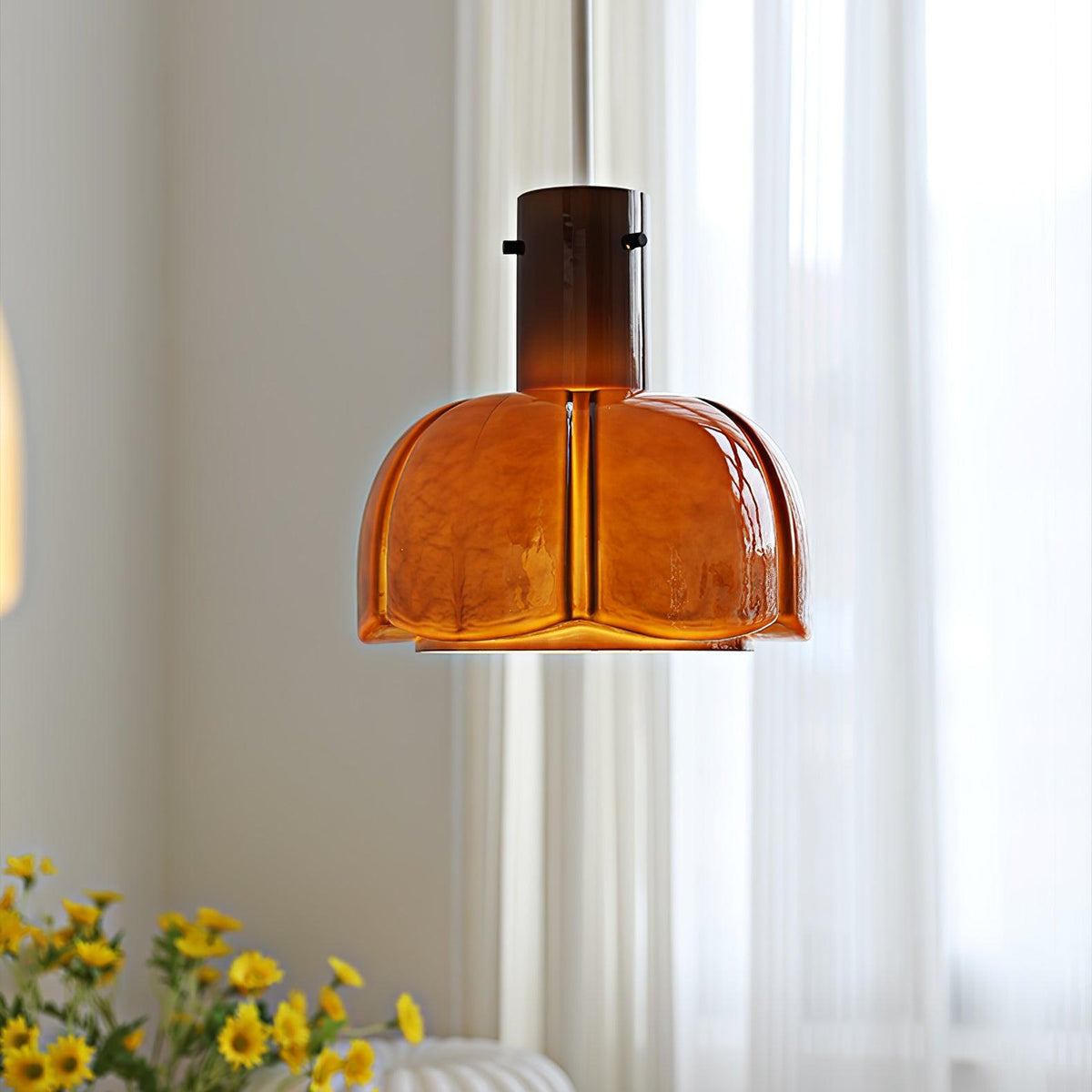 Maeliel Glass Pendant Light-Moonnatur