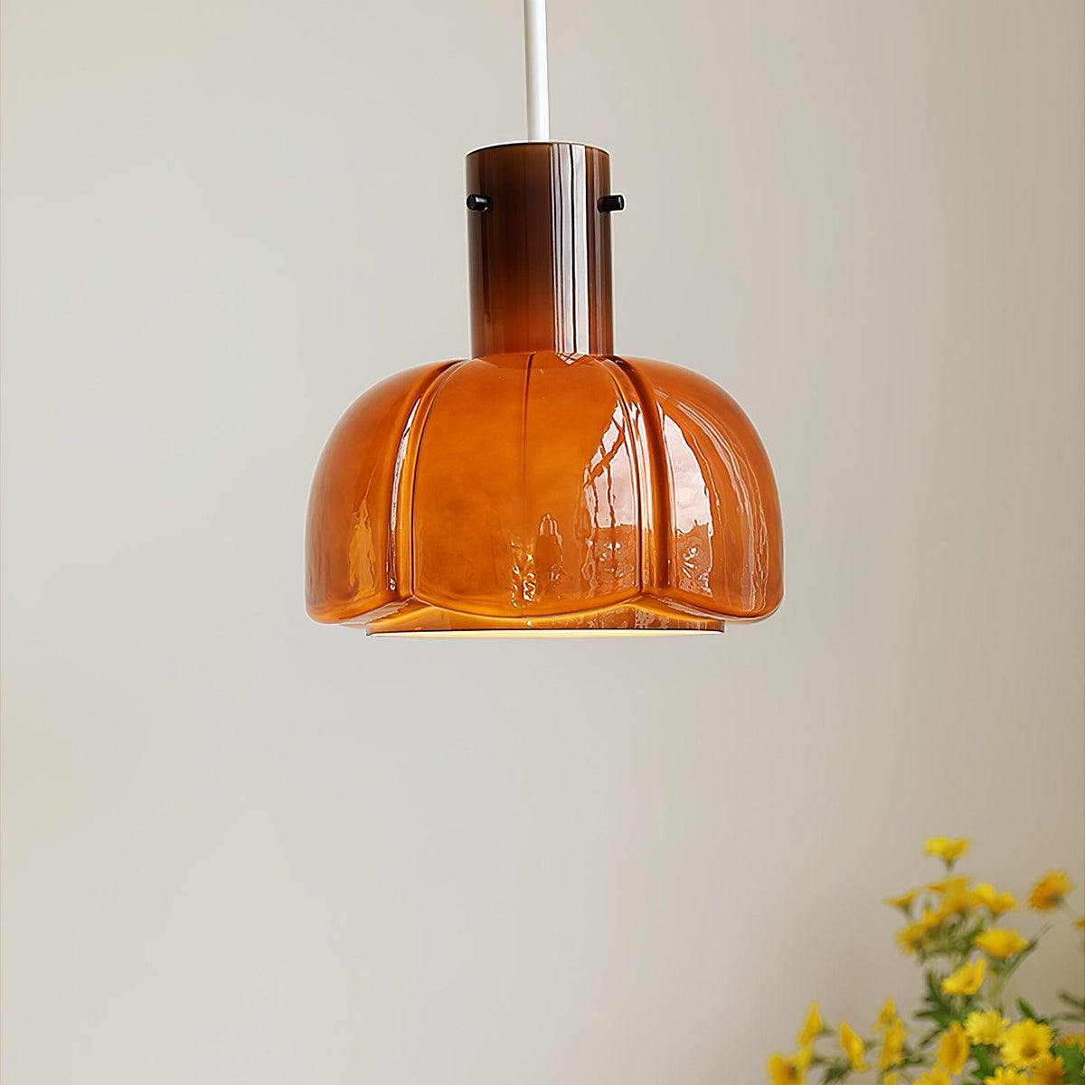 Maeliel Glass Pendant Light-Moonnatur