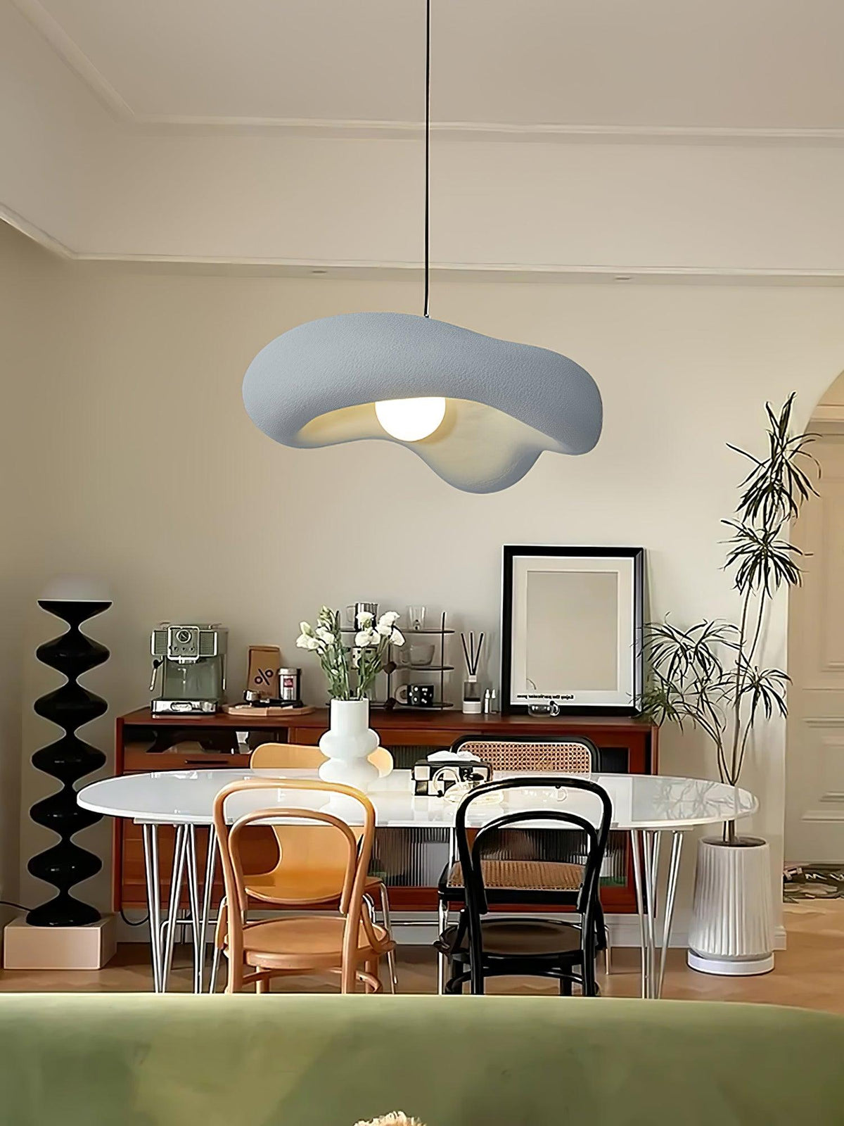Drenaria Polystyrene Pendant Light-Moonnatur
