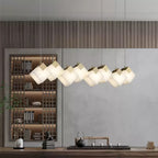 Lathendale Alabaster Pendant Light-Moonnatur