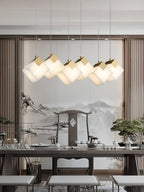 Lathendale Alabaster Pendant Light-Moonnatur