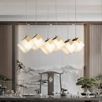 Lathendale Alabaster Pendant Light-Moonnatur