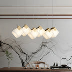 Lathendale Alabaster Pendant Light-Moonnatur