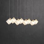 Lathendale Alabaster Pendant Light-Moonnatur