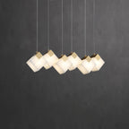 Lathendale Alabaster Pendant Light-Moonnatur