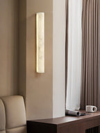 Cavenaria Alabaster Wall Light-Moonnatur