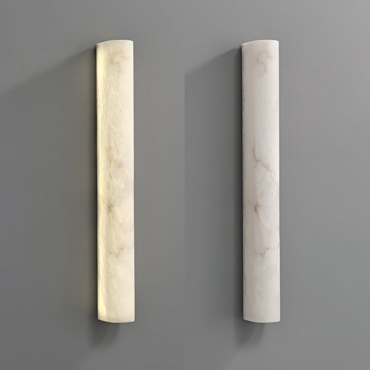 Cavenaria Alabaster Wall Light-Moonnatur