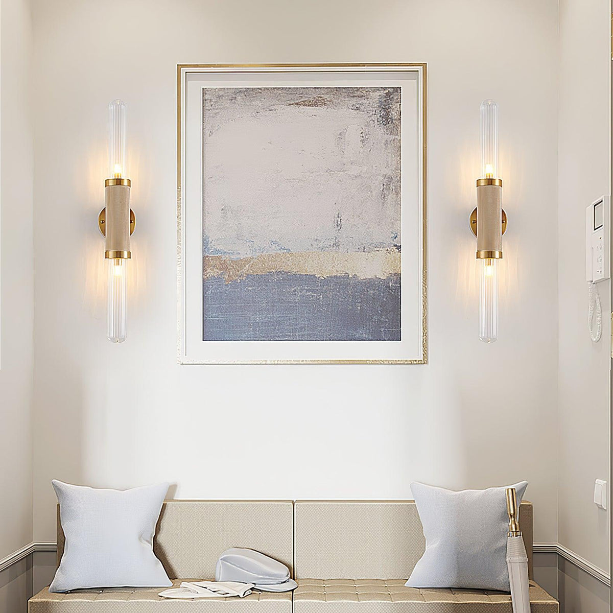 Perenella Glass Wall Light-Moonnatur