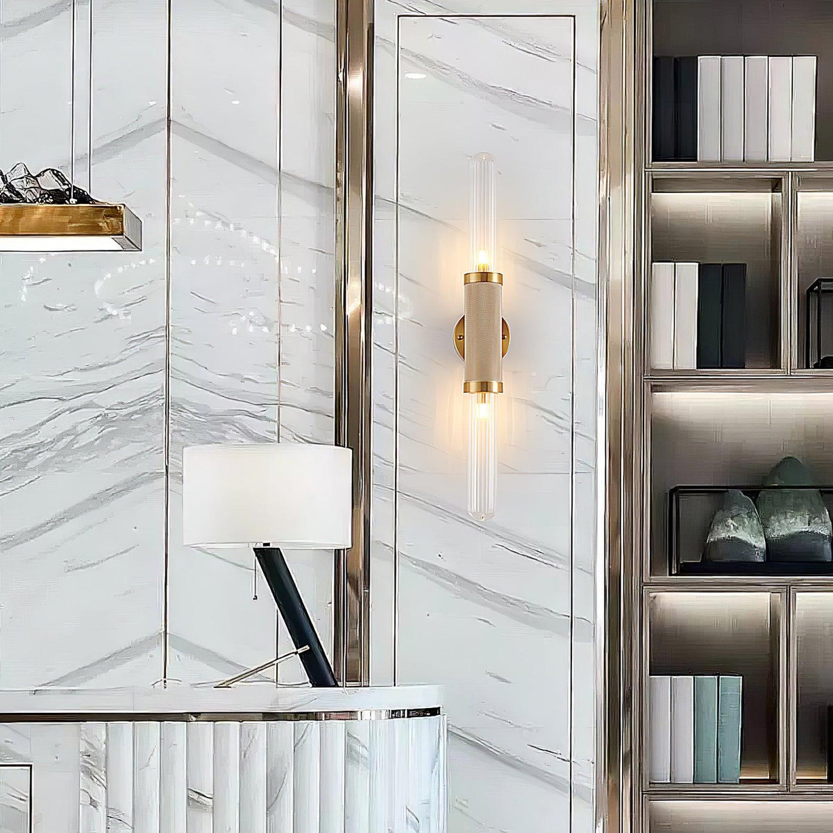Perenella Glass Wall Light-Moonnatur