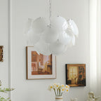 Edreniel Glass Chandelier-Moonnatur