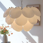 Edreniel Glass Chandelier-Moonnatur