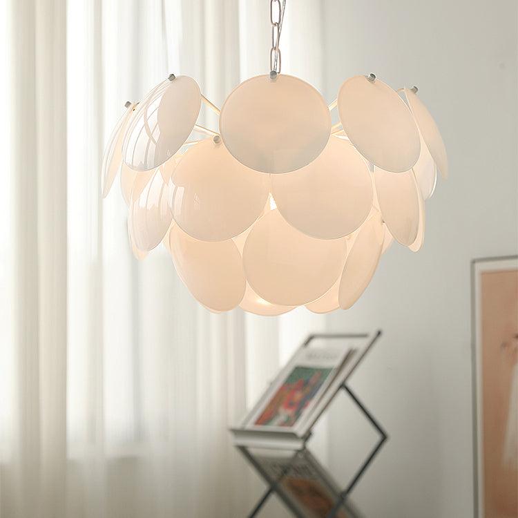 Edreniel Glass Chandelier-Moonnatur