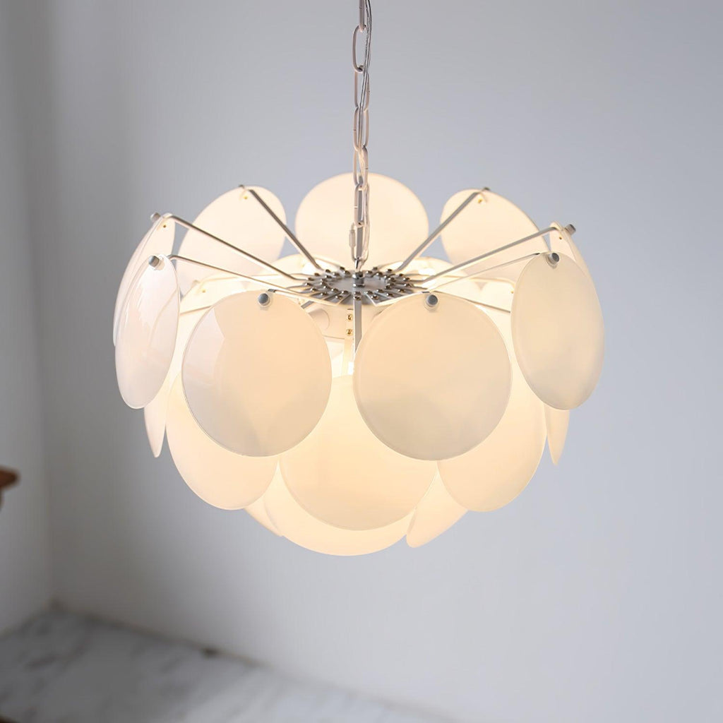 Edreniel Glass Chandelier-Moonnatur