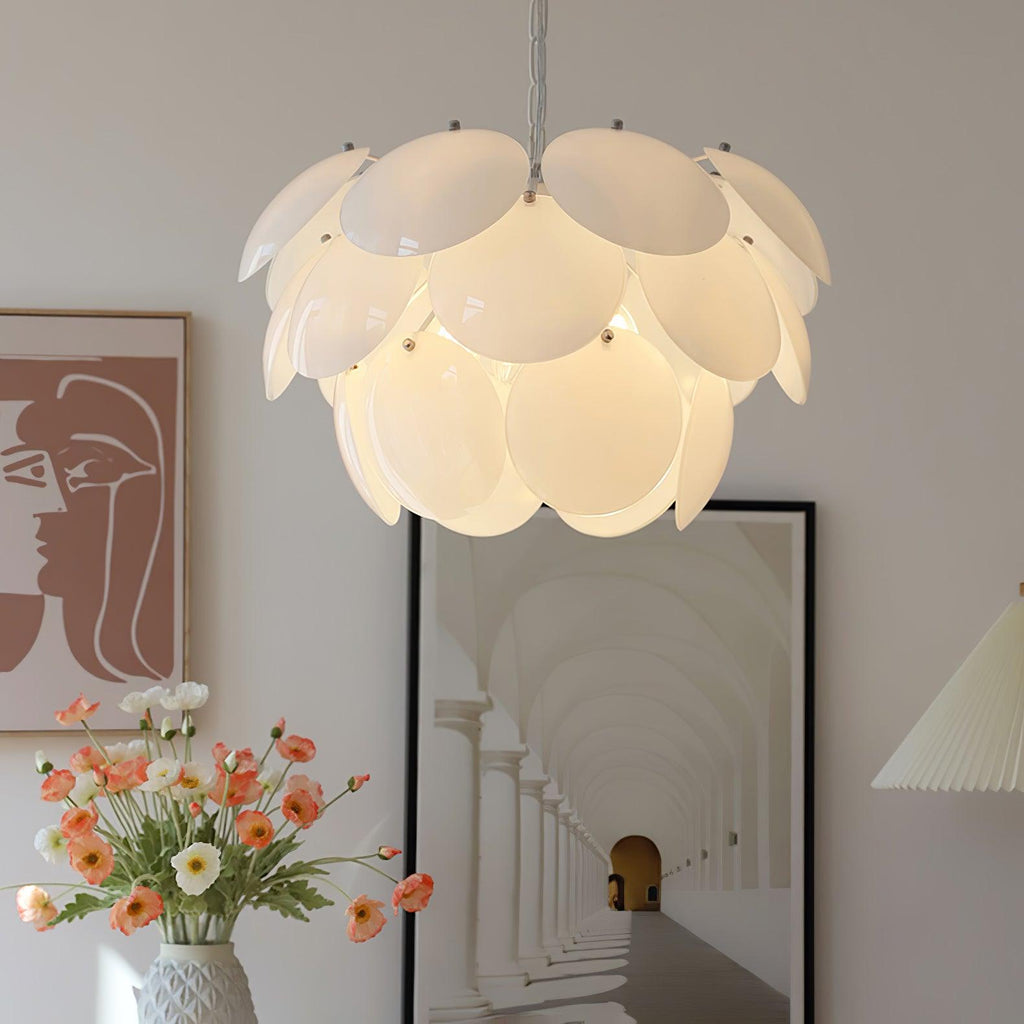 Edreniel Glass Chandelier-Moonnatur