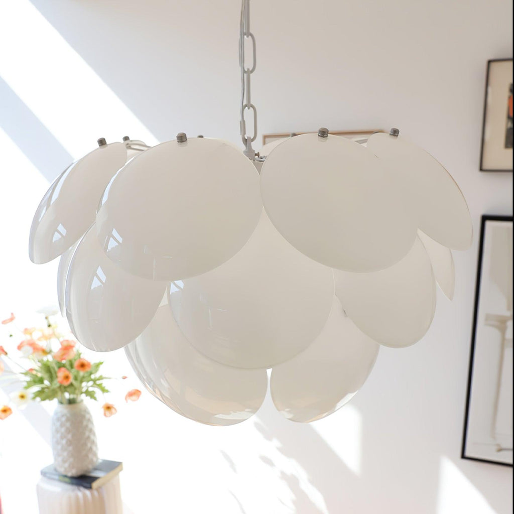 Edreniel Glass Chandelier-Moonnatur