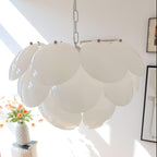 Edreniel Glass Chandelier-Moonnatur