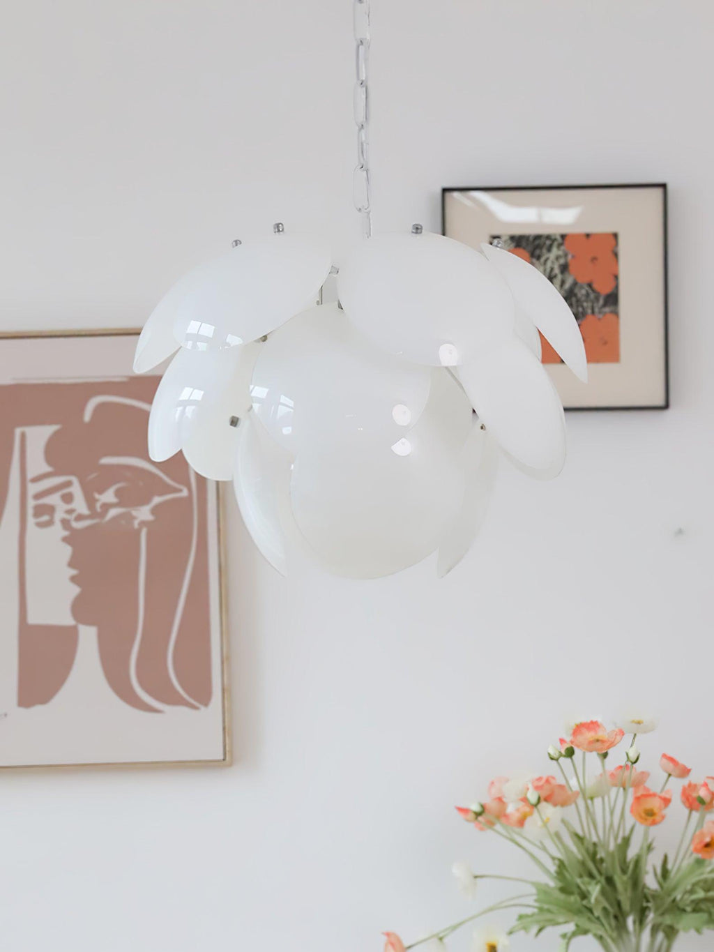 Edreniel Glass Chandelier-Moonnatur